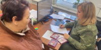Офицер СУ СК России провел личный прием в городе Геническе - Следственный комитет
