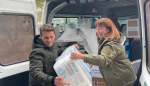 В пункт временного размещения в Херсонской области доставили тонну гуманитарной помощи