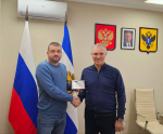 Губернатор наградил волонтера Талипова за заслуги перед Херсонской областью