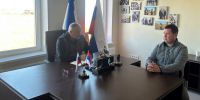 Глава администрации Новой Каховки обсудил восстановление города с сенатором Басюком - Херсонское агентство новостей