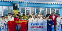 Чемпионы мира, России и Европы по самбо и кикбоксингу провели тренировку в Геническе - Херсонское агентство новостей