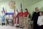 Школьники Херсонской области передали новогодние подарки защитникам