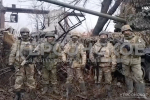 Российские десантники поздравили жителей Херсонской области с наступающим Новым годом