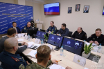 Внеплановое заседание КЧС и ПБ Херсонской области по ликвидации последствий разлива нефтепродуктов в акватории Черного и Азовского морей