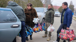 В пострадавшее от обстрелов село Бехтеры доставили гуманитарную помощь
