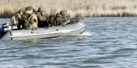 Штурмовики из группировки «Днепр» учатся форсировать водные преграды - Херсонское агентство новостей