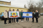 Херсонская молодежь отправилась на ликвидацию последствия ЧС с разливом мазута в Керченском проливе