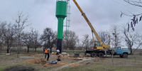 В Верхнерогачикской больнице установили водонапорную башню - Херсонское агентство новостей