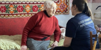 В преддверии Международного женского дня офицеры СК России навестили ветерана Великой Отечественной войны - Следственный комитет