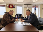Руководитель Управления Росреестра по Херсонской области провёл встречу с сенатором Российской Федерации
