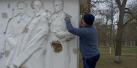 В Голой Пристани благоустроили к 80-летию Победы мемориальные памятники - Херсонское агентство новостей