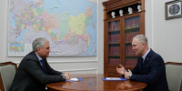 Володин и Сальдо обсудили законодательные инициативы, необходимые Херсонской области - Херсонское агентство новостей