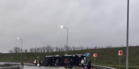 В Ростовской области перевернулся автобус «Москва-Геническ» - Херсонское агентство новостей