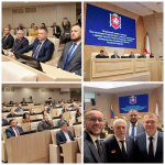 Председатель Совета РО, в составе делегация Херсонской областной Думы посетил Государственный Совет Республики Крым