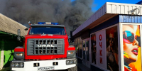 В Геническе горит рынок - Херсонское агентство новостей