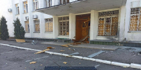 В результате атаки дрона ВСУ повреждено здание администрации Новой Каховки - Херсонское агентство новостей
