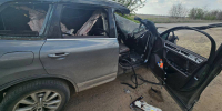 ВСУ атаковали гражданский автомобиль в Алешкинском округе, пострадали два человека - Херсонское агентство новостей