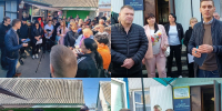 Встреча с предпринимателями, пострадавшими от пожара, прошла в Геническе - Справедливая Россия
