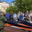 84 метра памяти: в Херсонской области стартовала грандиозная эстафета Георгиевской ленты - Херсонка.ру