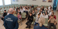 Для школьников Геническа провели урок безопасности ко Дню пожарной охраны - Херсонское агентство новостей