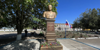 Памятник маршалу Малиновскому открыли в селе Вольном - Херсонское агентство новостей
