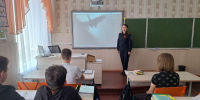 Полицейские провели уроки Мужества для школьников Чаплинского округа - Херсонское агентство новостей