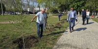 Живая память: в Геническе заложили Аллею героев к 80-летию Победы - Херсонка.ру