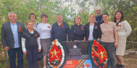 В Аскании-Нова открыли памятный знак воинам, павшим при освобождении поселка в 1943 году - Херсонское агентство новостей