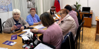 Пенсионеры Каховки посетили уроки цифровой грамотности - Херсонское агентство новостей