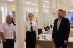 Две школьницы провели рабочий день с министрами Херсонской области
