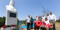 Памятник Евдокии Гавриш восстановили в Алешкинском округе - Херсонское агентство новостей
