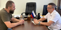 Первый заместитель губернатора встретился с участником «Героев Херсонщины» - Херсонское агентство новостей
