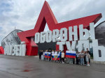 Школьники Херсонской области прошли «Дорогой Победы» в Туле
