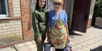 Офицеры СУ СК России по Херсонской области повторно посетили труженицу тыла в Геническом районе - Следственный комитет