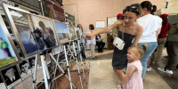 Фотовыставку о работе Росгвардии открыли ко Дню фотографа в Геническе - Херсонское агентство новостей