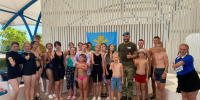 Ветеран ВДВ провел урок медицины для ребят Херсонской области - Херсонское агентство новостей