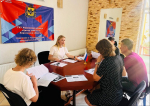В отделении ГКУ Херсонской области «Центр занятости населения Херсонской области» в Голопристанском муниципальном округе, было проведено информационный семинар для работодателей: «Борьба с нелегальной занятостью».