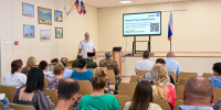 Жителям Херсонской области провели лекцию в преддверии Дня флага - Херсонское агентство новостей