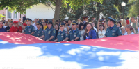 Атмосфера единства и патриотизма в День флага Российской Федерации - МЧС России