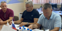Председатель Совета РО Партии приняли участие в рабочем совещании с министром промышленности и торговли Херсонской области и и руководителем Фонда развития промышленности Херсонской области - Справедливая Россия