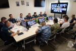 В Главном управлении МЧС России по Херсонской области состоялось внеплановое заседание КЧС и ОПБ