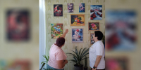 Жительница Раздольного представила свои картины на выставке - Херсонское агентство новостей