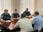 Обсуждение пожарной безопасности: МЧС России и власти Херсонской области