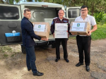 Жители Кубани отправили гуманитарную помощь в Херсонскую область