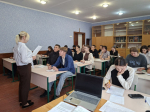 Специалистами ГКУ Херсонской области «Центр занятости населения Херсонской области» в Ивановском муниципальном округе проведено профориентационное семинар для учащихся 10-11 классов в ГБОУ ХО «Ивановская школа №1 Ивановского района»