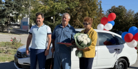 ОСФР по Херсонской области вручил первый автомобиль пострадавшему на производстве - Социальный фонд России
