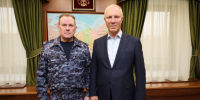 Владимир Сальдо провёл рабочую встречу с директором ФСИН России Аркадием Гостевым - Губернатор Херсонской области