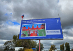 Рисунки ко Дню единства украсили улицы Херсонской области