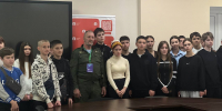 Герой России провел урок мужества для школьников в Херсонской области - Херсонское агентство новостей