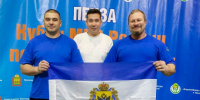 Сотрудники МЧС Херсонской области показали класс на соревнованиях по гиревому спорту - МЧС России